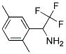1-(2,5-二甲基苯基)-2,2,2-三氟乙-1-胺 结构式