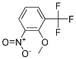2-METHOXY-3-NITROBENZOTRIFLUORIDE 结构式