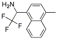 2,2,2-TRIFLUORO-1-(4-METHYL-NAPHTHALEN-1-YL)-ETHYLAMINE 结构式