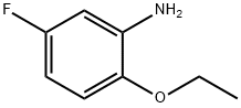 2-乙氧基-5-氟苯胺 结构式
