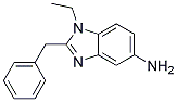 2-Benzyl-1-ethyl-1H-benzoimidazol-5-ylamine 结构式