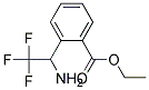 2-(1-Amino-2,2,2-trifluoro-ethyl)-benzoic acid ethyl ester 结构式