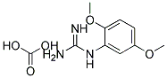 2,5-DIMETHOXYPHENYLGUANIDINE CARBONATE 结构式