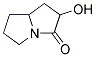 2-HYDROXY-HEXAHYDRO-PYRROLIZIN-3-ONE 结构式