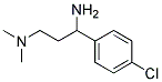 1-(4-CHLORO-PHENYL)-N3,N3-DIMETHYL-PROPANE-1,3-DIAMINE 结构式