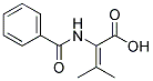 2-Benzoylamino-3-methyl-but-2-enoic acid 结构式