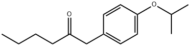 1-(4-ISOPROPOXY-PHENYL)-HEXAN-2-ONE 结构式