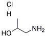 1-aminopropan-2-ol hydrochloride 结构式