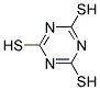 2,4,6-Trimercapto-1,3,5-triazine 结构式