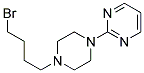 1-(4-溴丁烷基)-4-(2-嘧啶基)-哌嗪 结构式