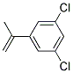2-(3,5-Dichlorophenyl)propene 结构式