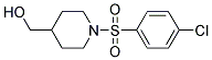 1-[(4-Chlorophenyl)sulphonyl]-4-(hydroxymethyl)piperidine 结构式