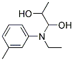 1-(ethyl(m-tolyl)amino)propane-1,2-diol 结构式