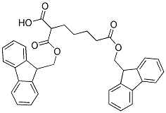 2,6-Bis-Fmoc-hexanoic acid 结构式