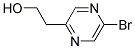 2-(5-Bromo-pyrazin-2-yl)-ethanol 结构式