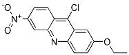2-Ethoxy-6-nitro-9-chloro-acridine 结构式