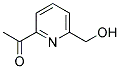 1-(6-HYDROXYMETHYL-PYRIDIN-2-YL)-ETHANONE 结构式