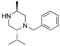 1-BENZYL-2(R)-ISOPROPYL-5(S)METHYL-PIPERAZINE 结构式