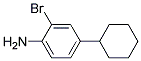 2-Bromo-4-cyclohexyl-phenylamine 结构式