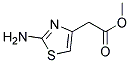 2-Amino-4-Thiazolyl-Acetic Acid Methyl Ester 结构式