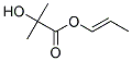 2-Hydroxyisobutyric Acid Propenyl Ester 结构式