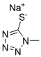 1-Methyltetrazole-5-Thiol Sodium Salt 结构式