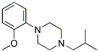 1-Isobutyl-4-(2-Methoxyphenyl)Piperazine 结构式