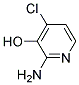 2-AMINO-3-HYDROXY-4-CHLOROPYRIDINE 结构式