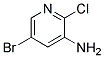 2-CHLORO-3-AMINO-5-BROMOPYRIDINE 结构式