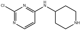 2-chloro-N-piperidin-4-ylpyrimidin-4-amine 结构式