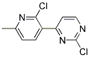 2-Chloro-4-(2-chloro-6-methyl-pyridin-3-yl)-pyrimidine 结构式
