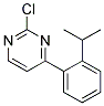 2-Chloro-4-(2-isopropyl-phenyl)-pyrimidine 结构式