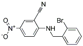 2-(2-Bromo-benzylamino)-5-nitro-benzonitrile 结构式