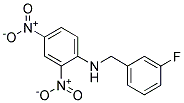 (2,4-Dinitro-phenyl)-(3-fluoro-benzyl)-amine 结构式