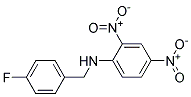 (2,4-Dinitro-phenyl)-(4-fluoro-benzyl)-amine 结构式
