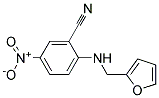 2-[(Furan-2-ylmethyl)-amino]-5-nitro-benzonitrile 结构式