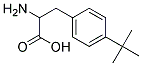 2-amino-3-(4-tert-butylphenyl)propanoic acid 结构式
