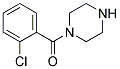 1-[(2-chlorophenyl)carbonyl]piperazine 结构式