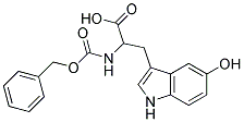 2-{[(benzyloxy)carbonyl]amino}-3-(5-hydroxy-1H-indol-3-yl)propanoic acid 结构式