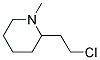 2-CHLOROETHYL-N-METHYLPIPERIDINE 结构式