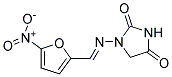 1-(5-NITROFURFURYLIDENEAMINO)-2,4-IMIDAZOLIDINEDIONE 结构式