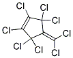 1,2,3,3,5,5-HEXACHLORO-4-(DICHLOROMETHYLENE)CYCLOPENTENE 结构式