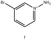 1-AMINO-3-BROMOPYRIDINIUMIODIDE 结构式