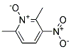 2,6-DIMETHYL-3-NITROPYRIDINE1-OXIDE 结构式