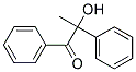 2-HYDROXY-2-PHENYLPROPIOPHENONE 结构式