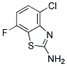 2-Amino-4-chloro-7-fluorobenzothiazole 结构式