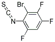 2-Bromo-3,4,6-trifluorophenylisothiocyanate 结构式