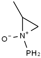 2-METHYLAZIRIDINE PHOSPHINE OXIDE 结构式