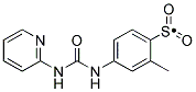 2-METHYL-4-(3-PYRIDIN-2-YL-UREIDO)BENZENESULFONYL 结构式