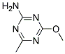 2-METHOXY-4-METHYL-6-AMINO-1,3,5-TRIMAZINE 结构式